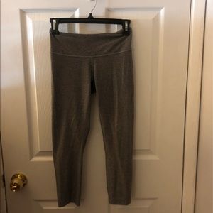 Grey Lululemon capris